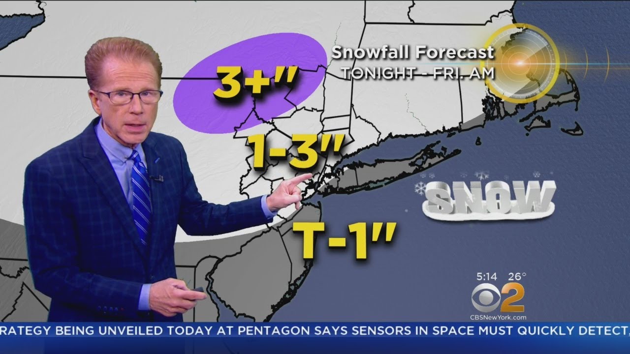 Snow Tonight, Storm This Weekend - YouTube