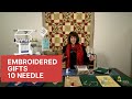 Embroidery Gift Ideas on Brother 10 needle :) - Happy Thanks Giving ❤️