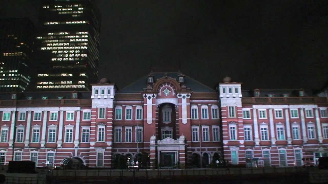 Tokyo Station Vision 東京駅プロジェクションマッピング Youtube