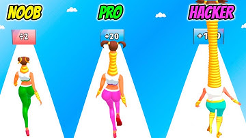 Long Neck 3D - NOOB vs PRO vs HACKER