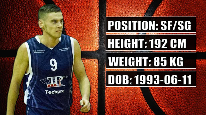Darius Stonkus 2016 Basketball Highlights
