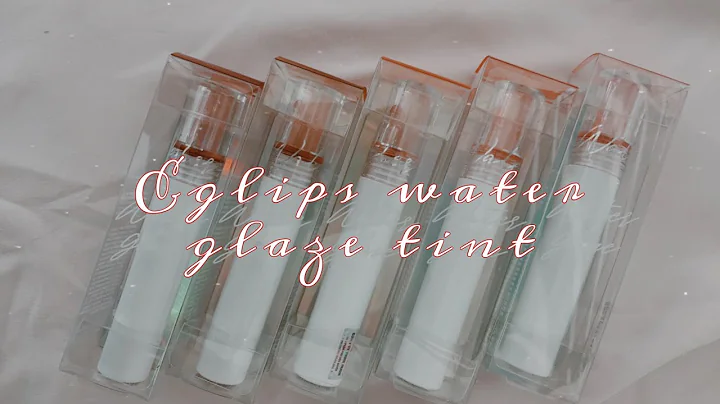 Swatch & Review EGLIPS WATER GLAZE TINT | LAN ANH ♡