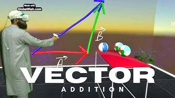 Vector Addition in Physics | ভেক্টরের যোগ | GlobeWish Learn VR