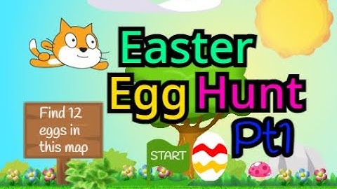 Scratch Tutorial | Scratch Easter Egg Hunt Game | Part 1 | How to make an Easter Egg Hunt game
