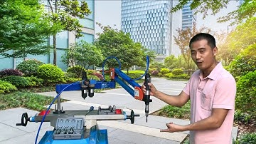 Máy ta rô cần khí nén M3-M12 giá rẻ AT-12-1100 hiệu UNIFAST Cầm tay