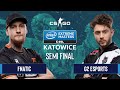 CS:GO - Fnatic vs. G2 Esports [Inferno] Map 1 - Semifinals - IEM Katowice 2020