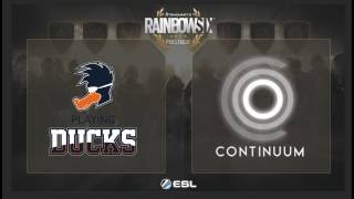 Playing Ducks vs. Continuum - Rainbow Six Pro League Finals on PC