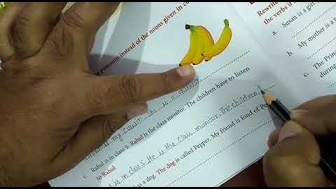 Class 4 English Grammar Lesson 6 Part 1