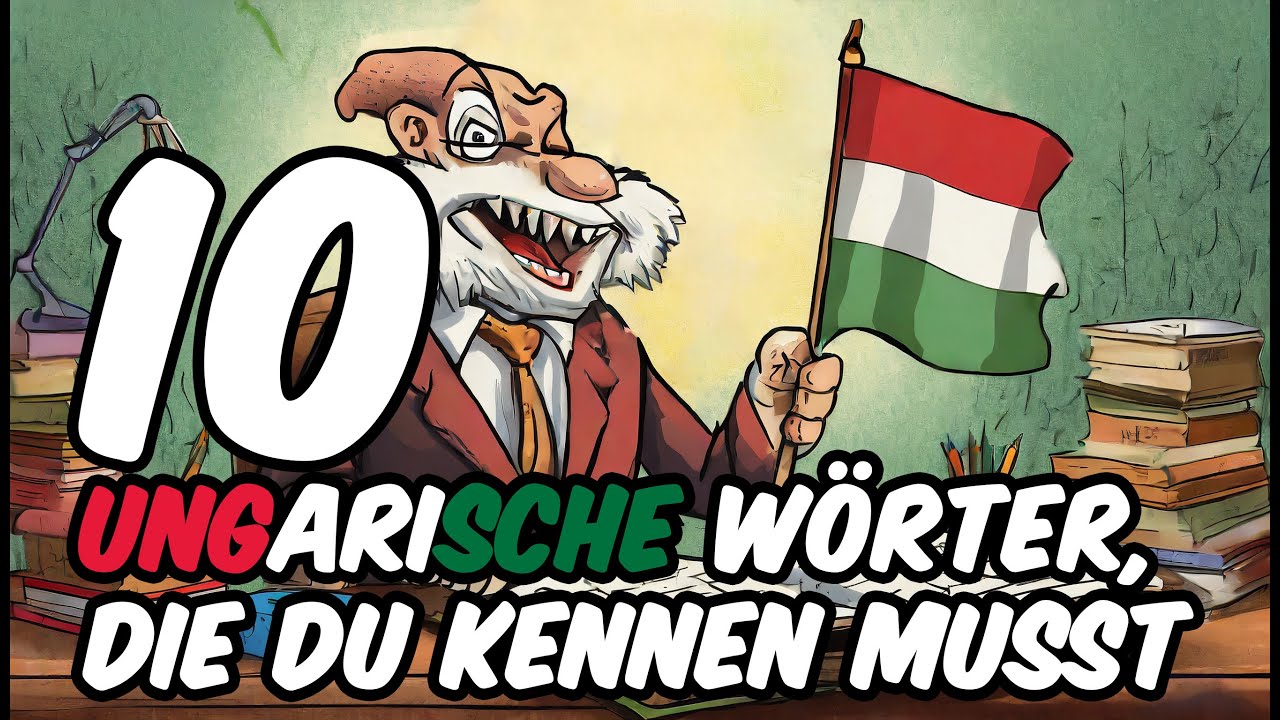 10 ungarische Wörter, die du kennen musst YouTube