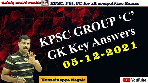 KPSC Group 