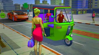 Crazy Tuk Tuk Auto Rickshaw Games l  As City Tuk Tuk In Auto Rickshaw Parking 3d screenshot 2