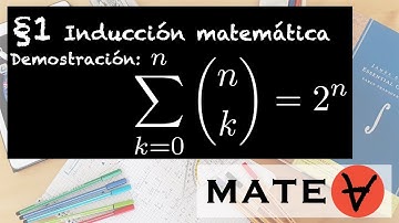Suma de los valores de la n-ésima fila del triángulo de Pascal Demostración