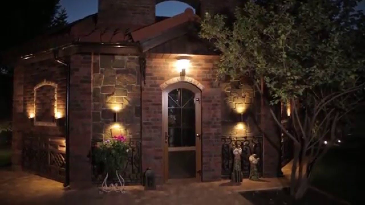 Facade Lighting Of A Summer House You Facade Lighting Of A Summer House You