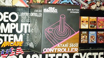 Aftermarket Atari 2600 Controller! (Old Skool)