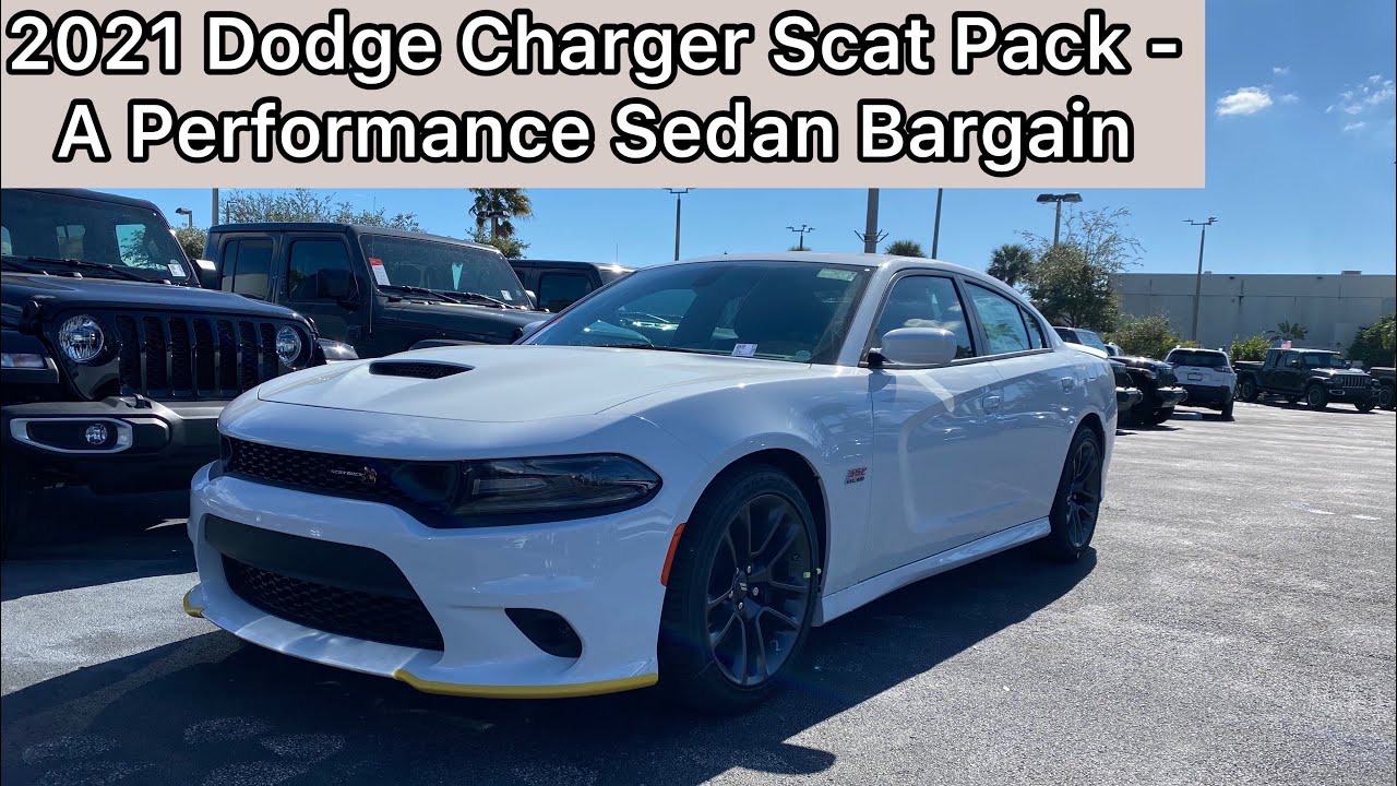 2021 Dodge Charger Scat Pack - The Best Value 4-Door Muscle Car