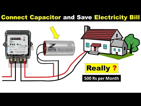 Can Capacitor Reduce Our Electricity Bill ? Power Saver Device Real Or Fake @TheElectricalGuy