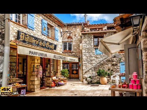 Gourdon - A Unique Architectural Village - Discovering A Provencal Medieval Village Full Of Charm