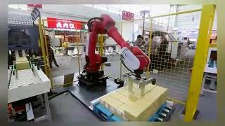 A4 Paper books kraft paper wrapping packing palletizing line