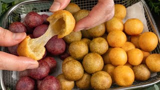 Phát hiện món bánh ngon hơn cả bánh khoai mỡ lại rất dễ làm | Sweet potato ball cake