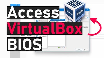 How to access Virtual Machine BIOS on VirtualBox