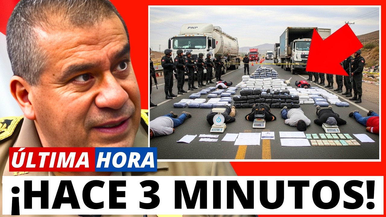 💥¡CAMIONES SIN RASTRO! PNP REVIENTA RED QUE MOVÍA DROGA EN FLOTA “FANTASMA”