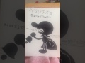 Mr game and watch as a vampire