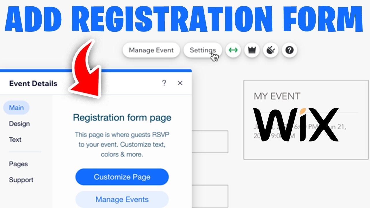 How to add registration form in wix (New Update) - YouTube