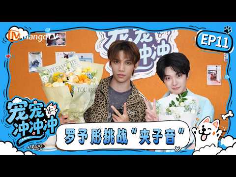 FULL《宠宠冲冲冲》第11期：罗予彤挑战“夹子音”报口播，“嘴急”小兔为干饭跑出残影｜Pets Go Go Go!｜Mango TV