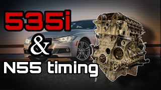 BMW 535i N55 Engine Timing Set !! BMW N55 Ka Timing Kaise Set Karte Hai Full Video