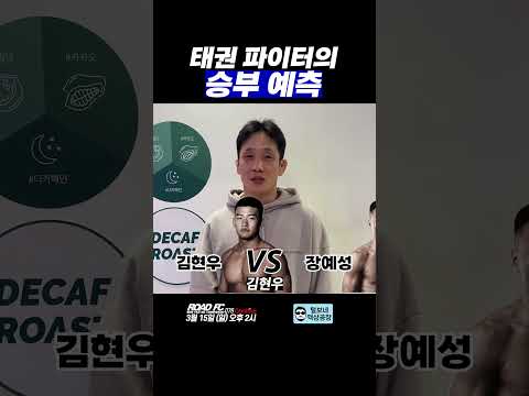 태권 파이터의 승부 예측