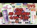 CVS AD PREVIEW (4/24 - 4/30) | HAIR CARE, MAKEUP & MORE