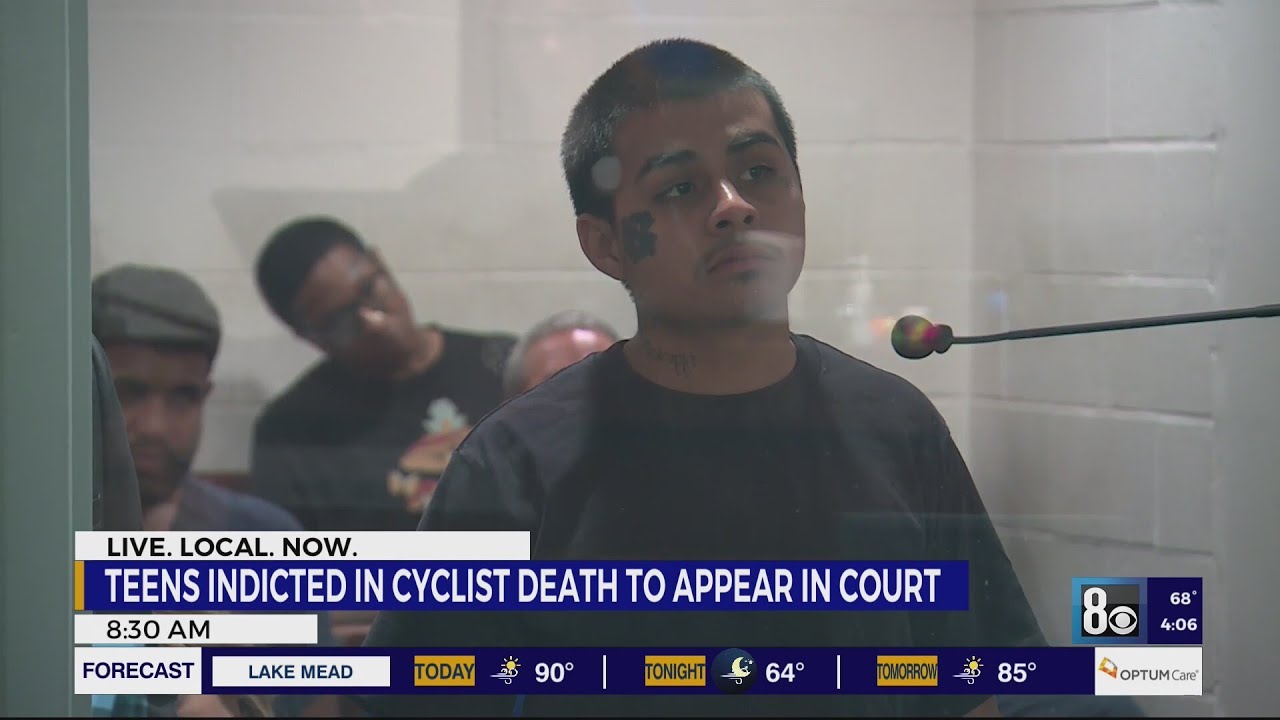 Teens indicted in cyclist death to appear in court - YouTube