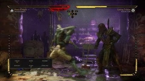 MK11 Noob Saibot krushing blow uppercut starter 498 dmg