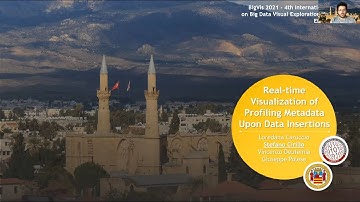 Real-time visualization of profiling metadata upon data insertions