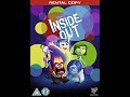 Opening To Inside Out UK DVD 2015 Opening To Inside Out UK DVD 2015