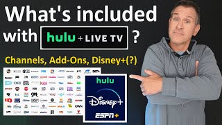 Hulu + Live TV Channels Lineup & AddOns + Cost in 2024  Local channels? Disney+? vs. YouTube TV?