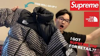 Supreme SS21 Supreme The North Face Studded Nuptse Jacket Black Unboxing &  Review & On Body & Resell