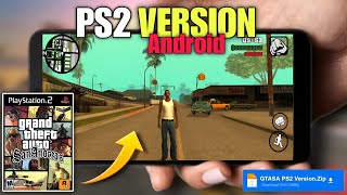 GTA SAN ANDREAS PS2 VERSION ANDROID | GTA SA PS2 VERSION MOBILE EDITION screenshot 1