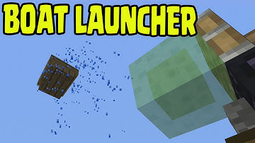 Minecraft PS3, PS4, Xbox, Wii U - SLIME BLOCK BOAT LAUNCHER! (Title Update TU31 / 1.8)