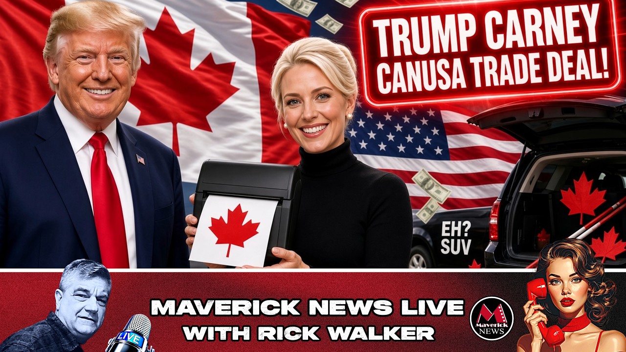 Trump's Canada - USA Trade Deal and Natalie Harp "The Human Printer"