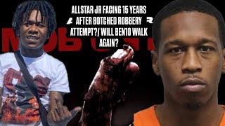 ALLSTAR JR FACING 15 YEARS AFTER BOTCHED ROBBERY ATTEMPT?/ WILL BEN10 WALK AGAIN? 