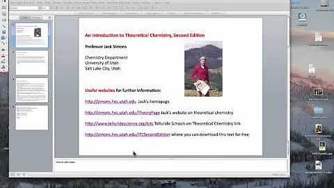 Introduction to Theoretical Chemistry
