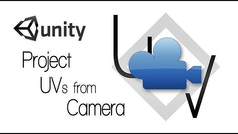 Project UV from camera - demo (Unity 3d)