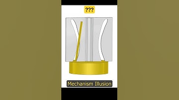 Mechanism Illusion #3ddesign #mechanism #animation #illusion #3d