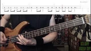 Holiday by Green Day - Bass Cover with Tabs Play-Along