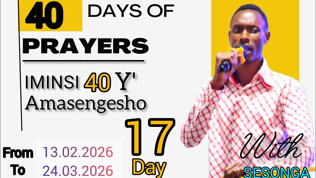 01.02.2026 || UMUNSI WA 17 || MUMINSI 40 Y' AMASENGESHO || Hamwe na SESONGA Dunia || JAMBO STV