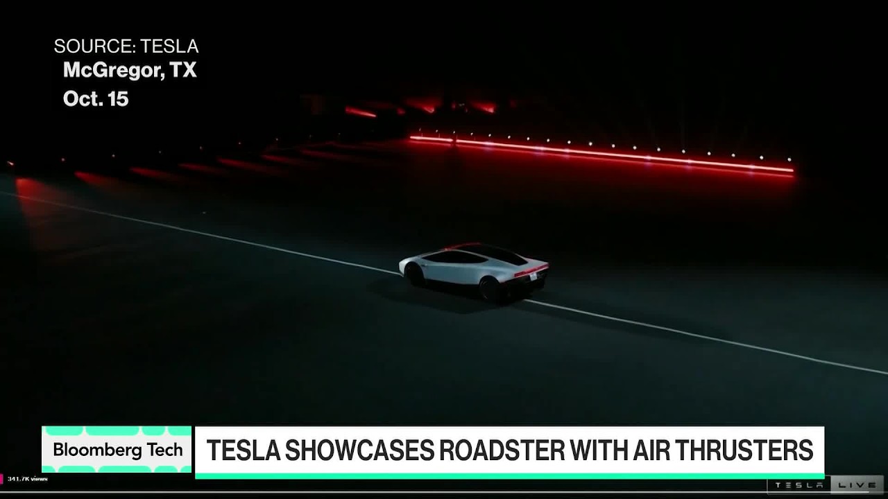 Tesla Unveils Flying Roadster and Glimpse Into Its Future