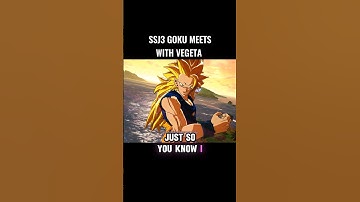 SSJ3 Goku Meets With Vegeta Lol 🤯 #crashout #ssj3goku #sparkingzero #dragonball #dbz