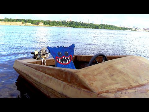 Видео: Электро монстр на воде, настоящие испытания лодки!