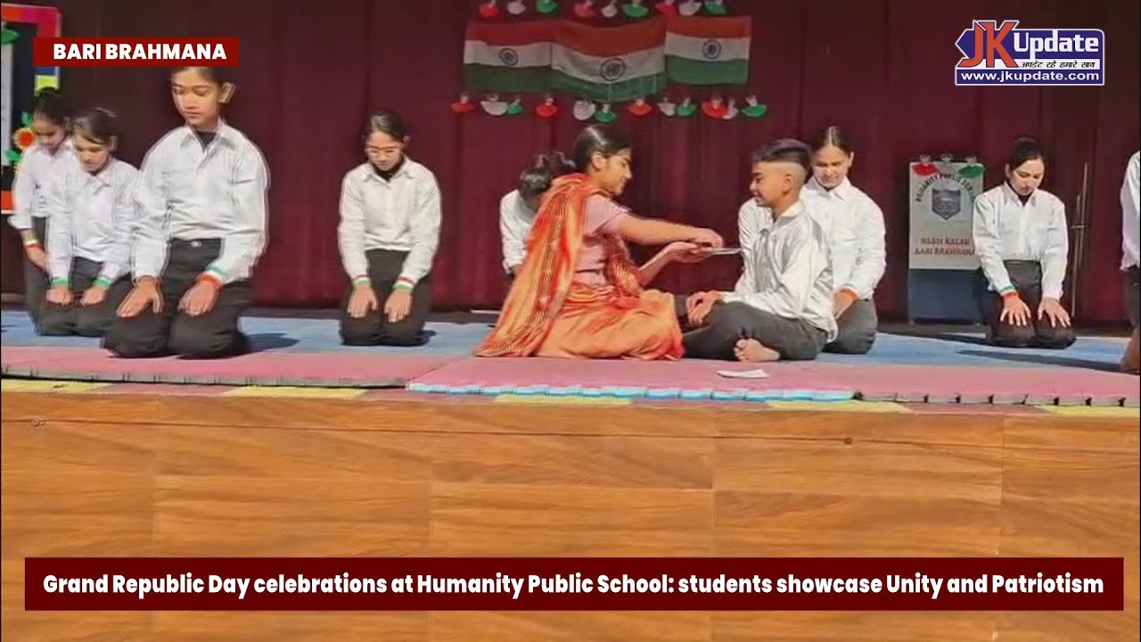 Grand Republic Day celebrations at Humanity Public School: students showcase Unity and Patriotism